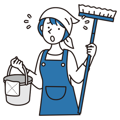 汚れた家を見られるのが恥ずかしくて事前に掃除してしまいそう